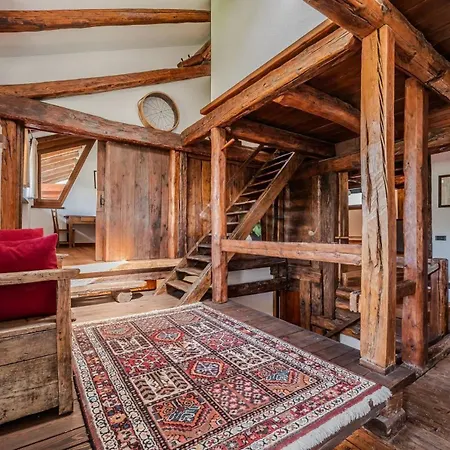 Charming In Chalet In Le Gleise - What'app - 0039-3512-039-610 - For Διαμέρισμα Granges Suppas